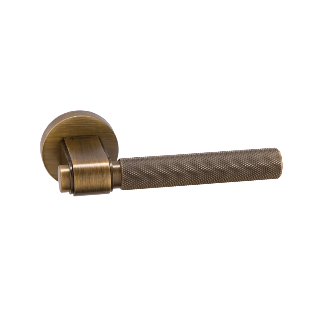 Orno Techno-t Matt Antique Bronze Door Handles At Sethcodoorstore